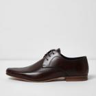 River Island Mens Perforated Leather Derby Shoes
