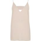 River Island Womens Light V Insert Cami Top