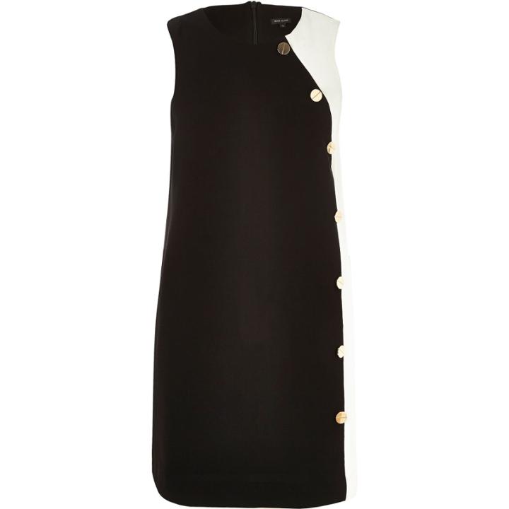 River Island Womens Button Side Shift Dress