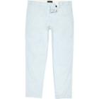 River Island Mens Slim Fit Cropped Chino Trousers