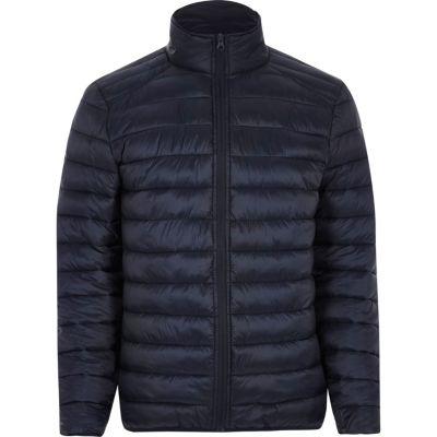 River Island Mens Funnel Neck Puffer Jacket