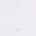 River Island Womens Rose Gold Tone Filigree Necklace