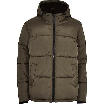 River Island Mens 'prolific' Hooded Puffer Jacket