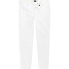 River Island Mens White Cropped Skinny Chino Trousers