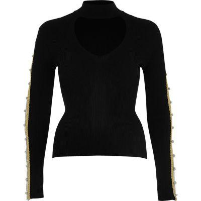 River Island Womens Regal Knot Sleeve Top