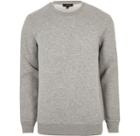 River Island Mensbig & Tall Marl Crew Neck Sweatshirt