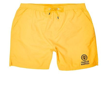 River Island Mens Franklin And Marshall Swim Shorts