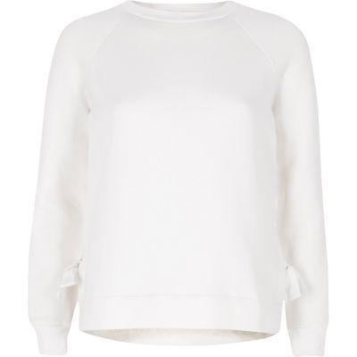 River Island Womens Tie Side Hem Sweatshirt