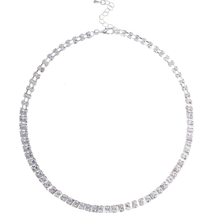 River Island Womens Silver Tone Embellished Necklace