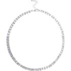 River Island Womens Silver Tone Embellished Necklace
