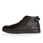 River Island Mensblack Textured Lace-up Trainers