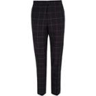 River Island Mens Window Check Skinny Suit Trousers