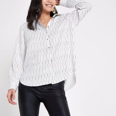 River Island Womens Stipe Shirt