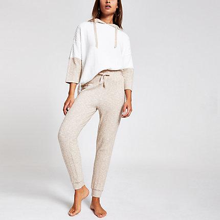 River Island Womens Ribbed Joggers