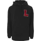 River Island Mens 'l' Chest Applique Oversized Hoodie