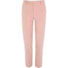 River Island Menspink Skinny Fit Cropped Suit Trousers