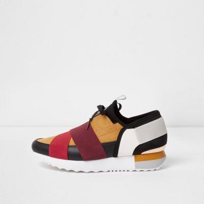 River Island Womens Colour Block Runner Trainers