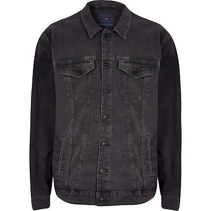 River Island Mens Only And Sons Big And Tall Denim Jacket
