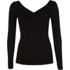 River Island Womens V Neck Long Sleeve Knitted Top