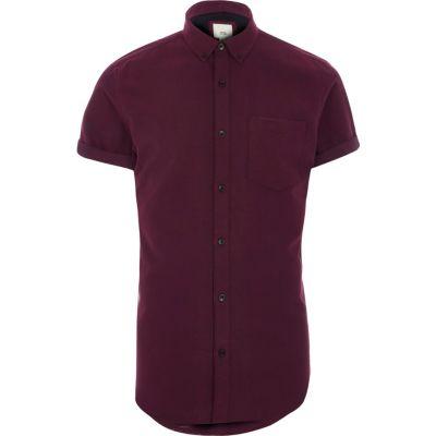 River Island Mens Big And Tall Short Sleeve Shirt