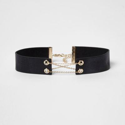 River Island Womens Chain Corset Choker