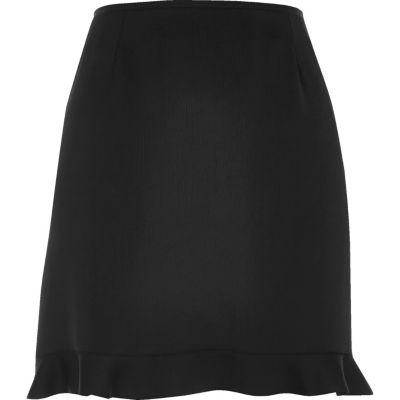 River Island Womens Frill Hem Mini Skirt