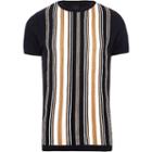 River Island Mens Big And Tall Stripe T-shirt