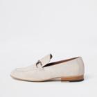 River Island Mens Suede Snaffle Loafers