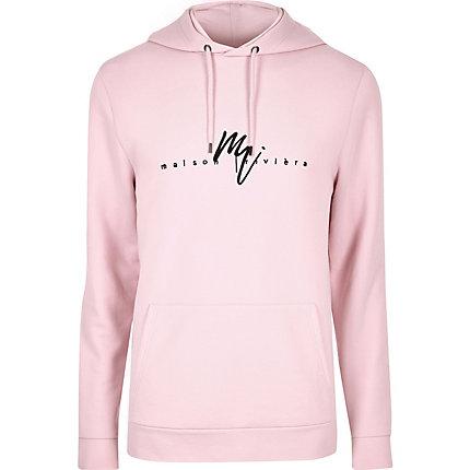 River Island Mens Big And Tall 'maison Riviera' Hoodie