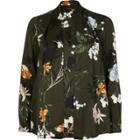 River Island Womens Floral Print 2 In 1 Blouse