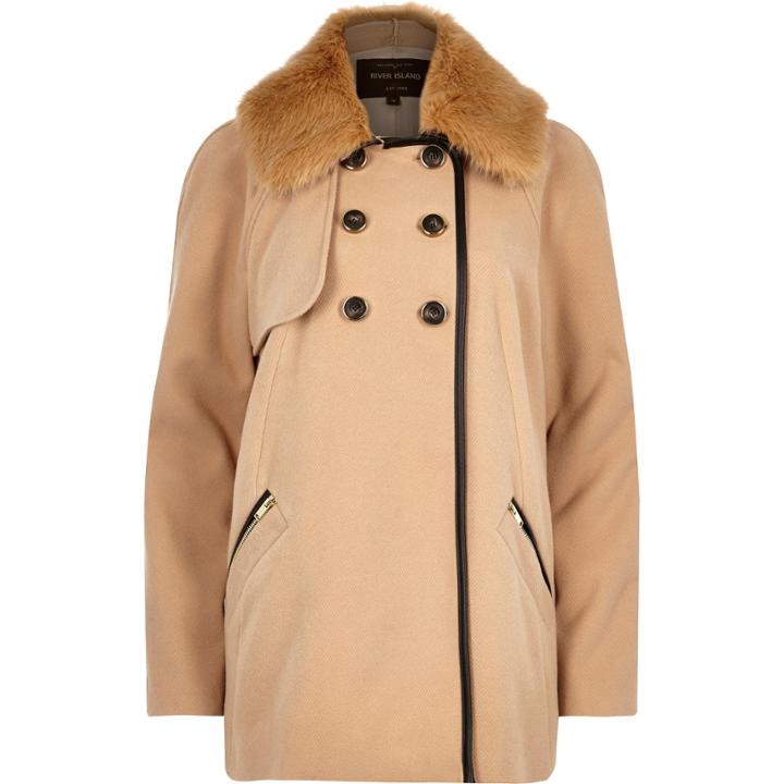 River Island Womens 60s Peacoat