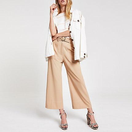 River Island Womens Straight Wide Leg Trousers
