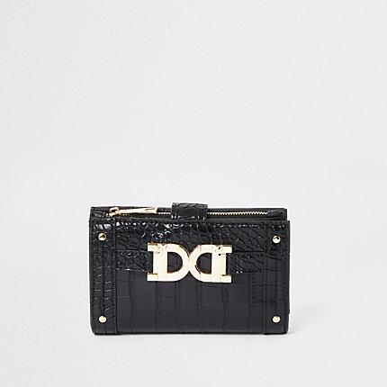 River Island Womens Gold Colour Detail Mini Fold Out Purse