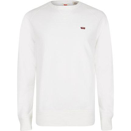 Mens Levi's Original White Sweatshirt