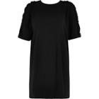 River Island Womens Frill Cold Shoulder Oversized Top