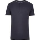 River Island Mens Muscle Fit Grandad T-shirt