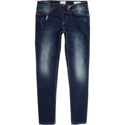 River Island Mens Only And Sons Fade Detail Jeans