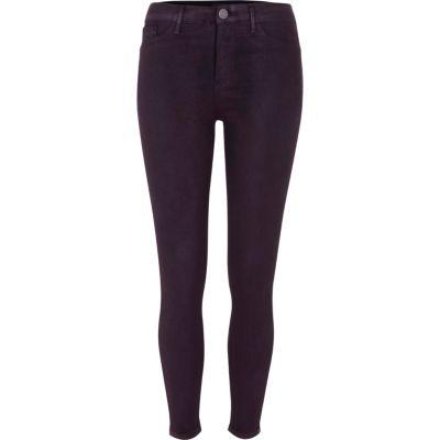River Island Womens Wash Coated Molly Skinny Jeggings