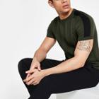 River Island Mens Ribbed Knitted Slim Fit T-shirt