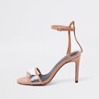 River Island Womens Perspex Barely There Sandals