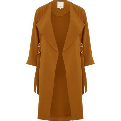 River Island Womens D-ring Strap Duster Coat