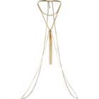 River Island Womens Gold Tone Chain Drape Body Harness
