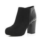 River Island Womens Block Heel Ankle Boots