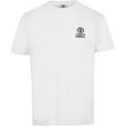River Island Mens Franklin And Marshall White Logo T-shirt