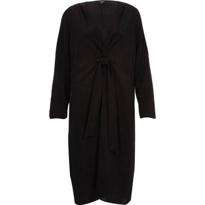 River Island Womens Twist Front Kimono Dress