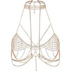 River Island Womens Rose Gold Tone Choker Body Chain Harness