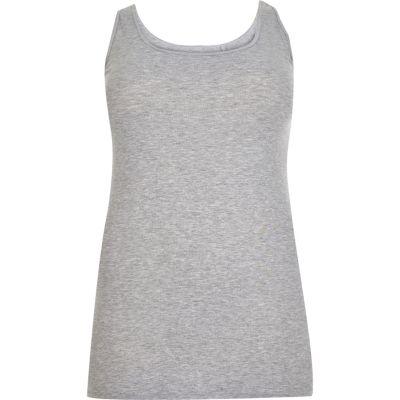 River Island Womens Plus Scoop Neck Tank