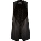 River Island Womens Faux Suede Sleeveless Jacket