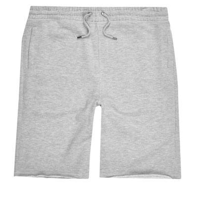 River Island Mens Marl Longer Length Jogger Shorts