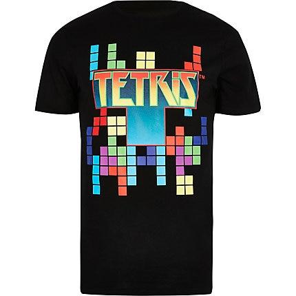 River Island Mens Only And Sons 'tetris' Print T-shirt